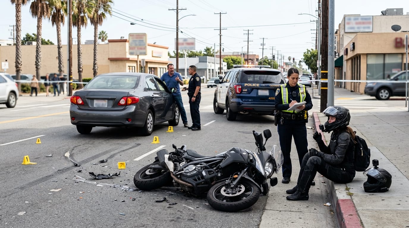 Motorcycle Road Rage Claims in 2026: Brake Checks, Close Passes, and Helmet-Cam Evidence